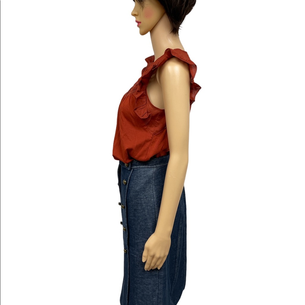 Flutter Eyelet Top - image 2